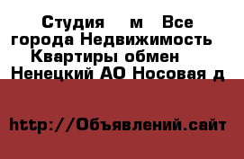 Студия 20 м - Все города Недвижимость » Квартиры обмен   . Ненецкий АО,Носовая д.